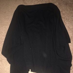 Forever 21 Black Poncho